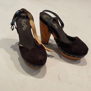 Brown Flogg Heels